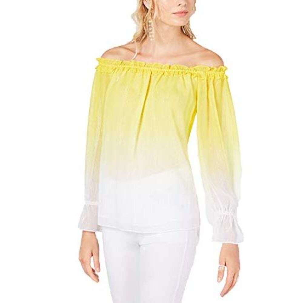 Ombre Off The Shoulder Top